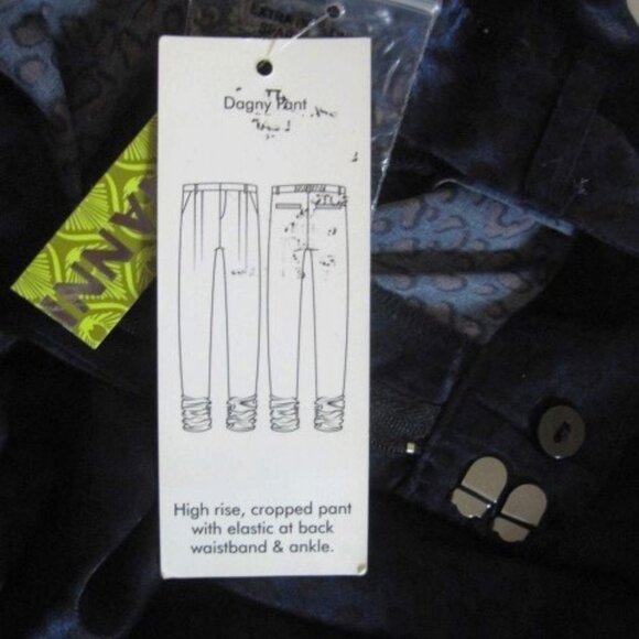 GIANNI BINI~Womens Size M~Dagny Pant~Silky Pant~Elastic Waist~Cropped~New/W/Tags - Picture 2 of 12